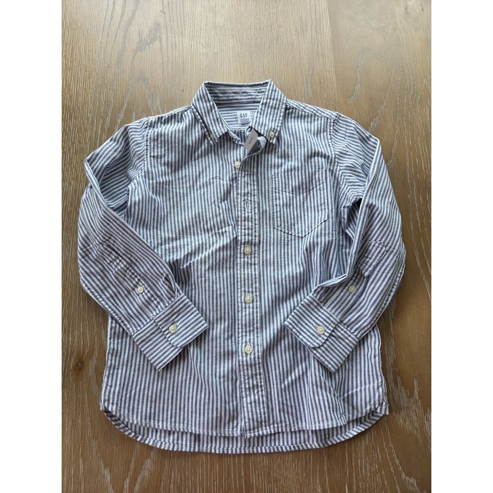 Gap kids boy botton down top size 6-7